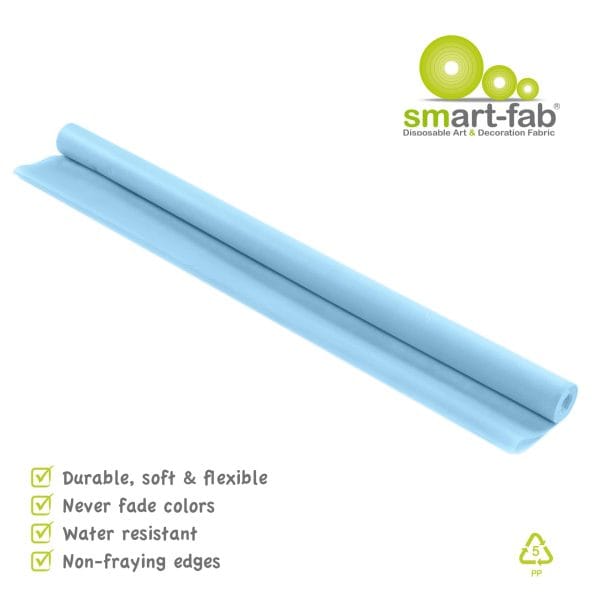 Smart-Fab Roll 1.22 × 12.2 M (48" × 40Ft.) Sky Blue