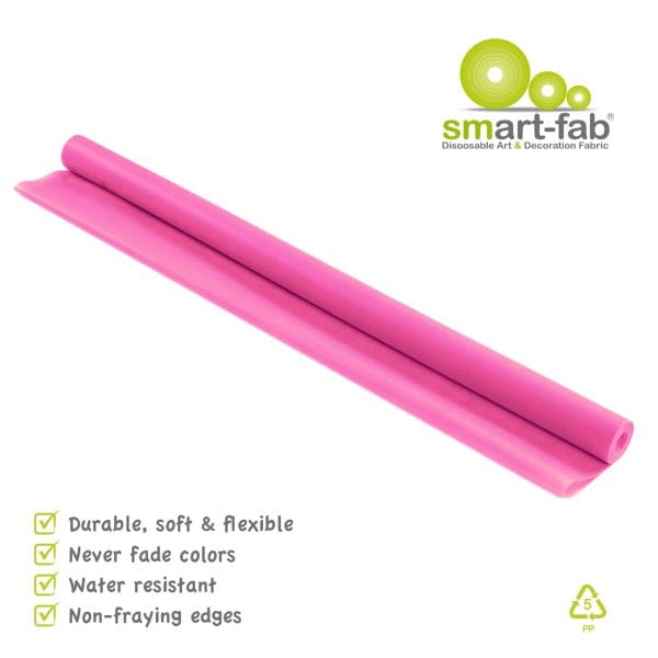 Smart-Fab Roll 1.22 × 12.2 M (48" × 40Ft.) Dark Pink
