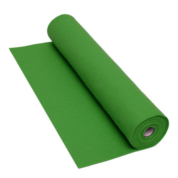 Green Felt Roll - 5 m x 45 cm, 160 gsm