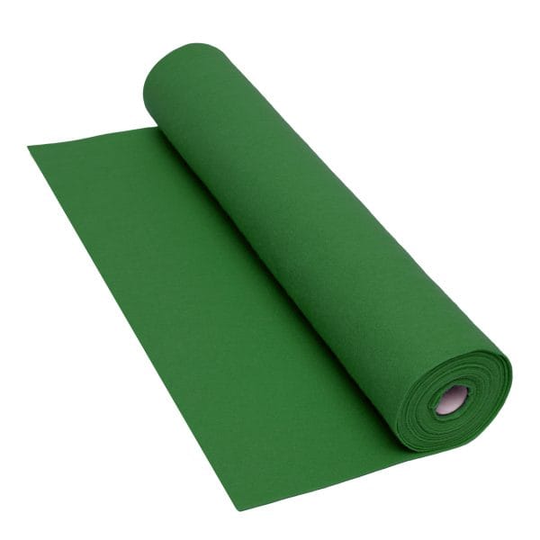 Dark Green Felt Roll - 5 m x 45 cm, 160 gsm