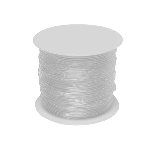 Clear Elastic Cord - 25 m dia. 1mm
