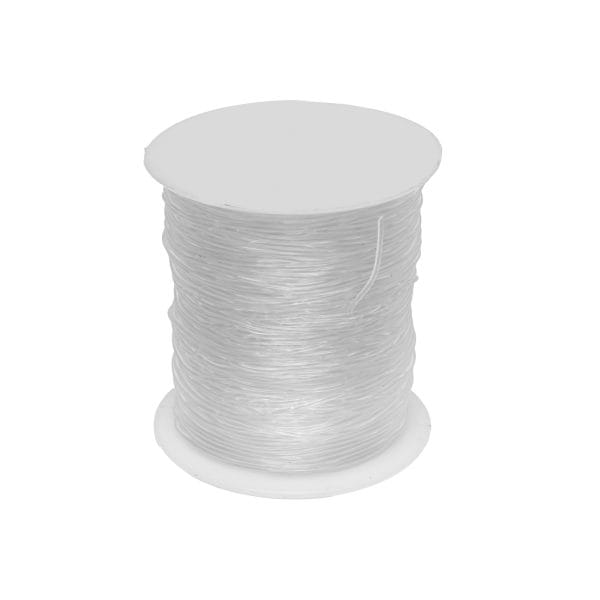 Clear Elastic Cord - 50 m dia. 1mm