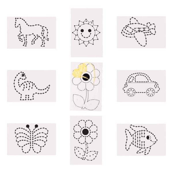 Sewing Cards, Set of 48