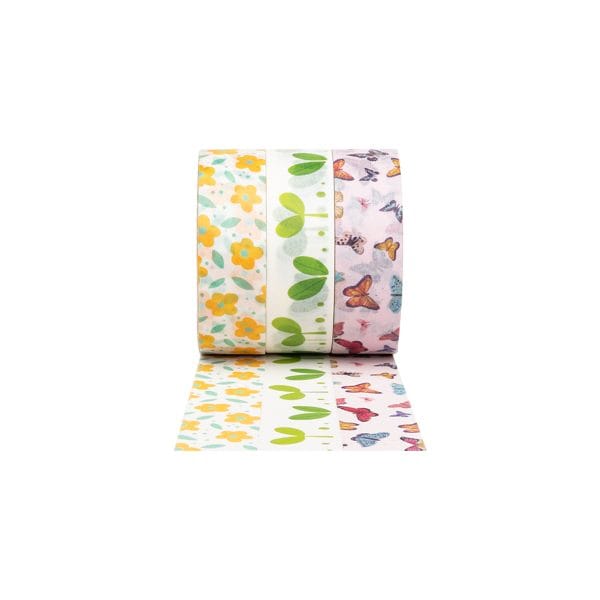 Washi Tape - Spring Vibes, 3 Rolls