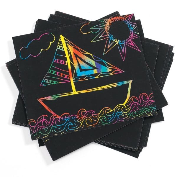 Scratch Design Boards, Set of 25