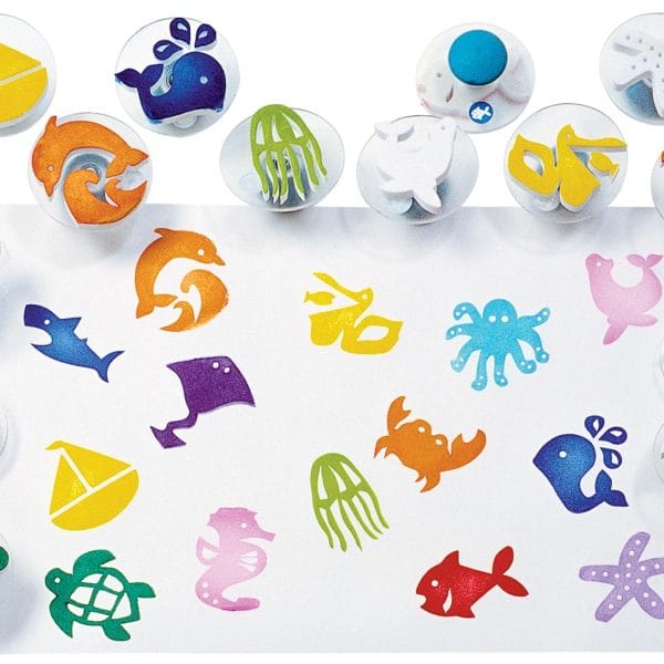 Easy-Grip Sea Life Stampers - Set of 14