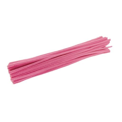 Pipe Cleaners Pink - Set Of 100