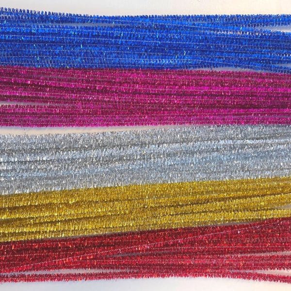 Sparkle Pipe Cleaners - Set Of 50