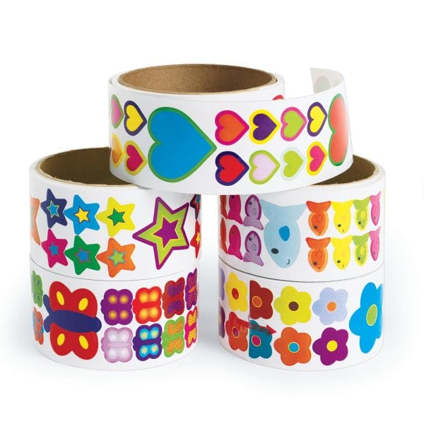 Sticker Rolls, Set of 5