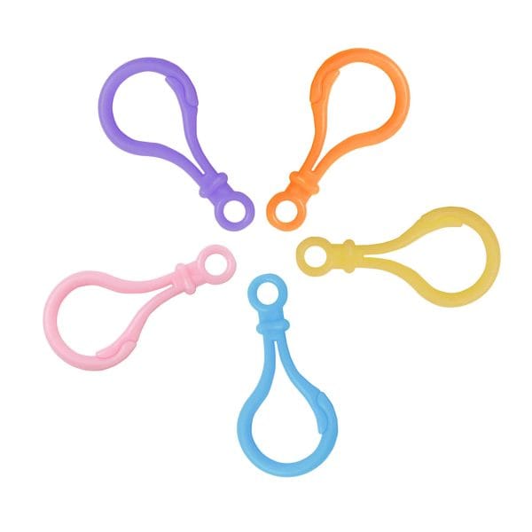 CS Super Loom Keychain Snaps, Set of 30