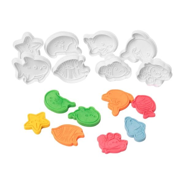 Pressing Moulds - Sea Life - Set of 8