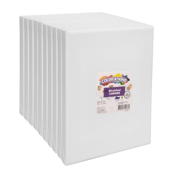 Stretched Canvas  24 x 30 cm - Pack of 10