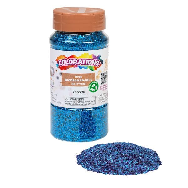 Biodegradable glitter 113 g - blue