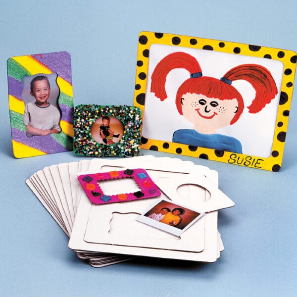 Decorate Your Own Cardboard Frames, 48 Pieces