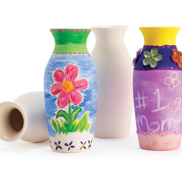 Decorative Ceramic Vases, Set of 12