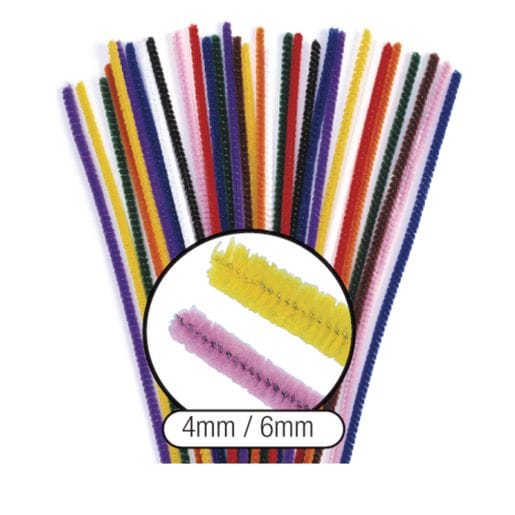 Thick Pipe Cleaners Pack of 100