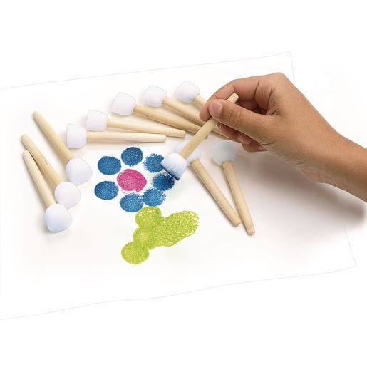 Paint-A-Dot Brushes - Set of 12