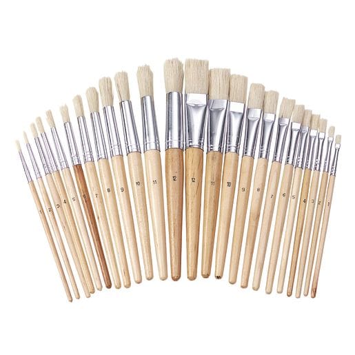 Best Value Easel Brushes - Set of 24