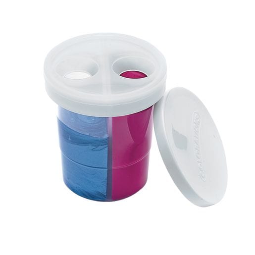 Double Dip Divided Paint Cups-Set of 5