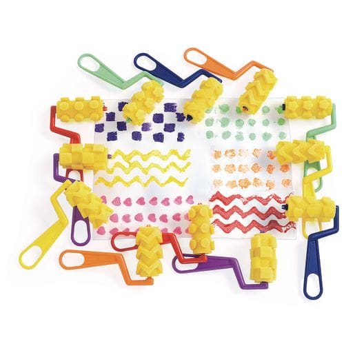 Cool Designs Foam Rollers - Set of 12