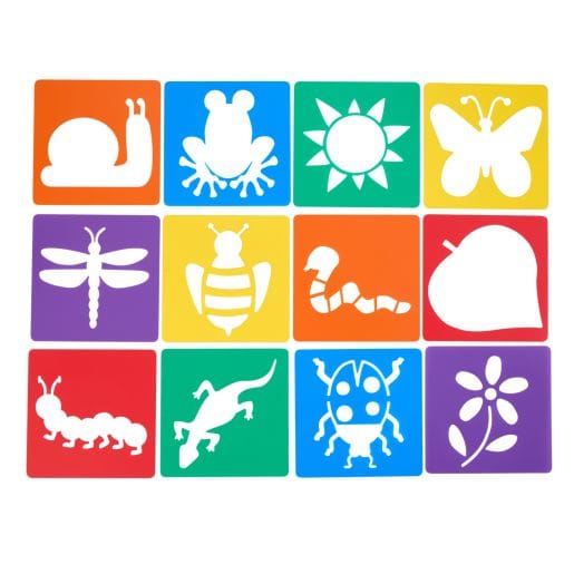 Garden Stencils- Set of 12