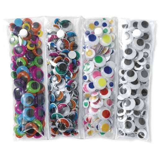 Easy Storage Wiggly Eye Pack-500 Pc