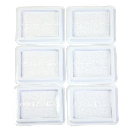 Blank Stamp Pads - 6 Pieces