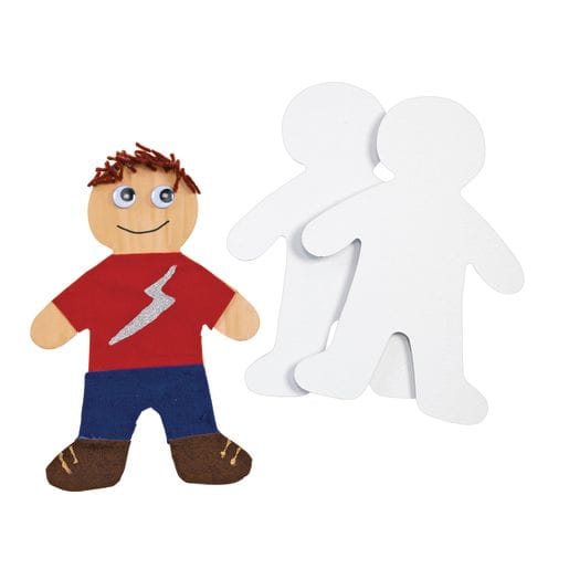 Giant Person Shapes, Set of 24