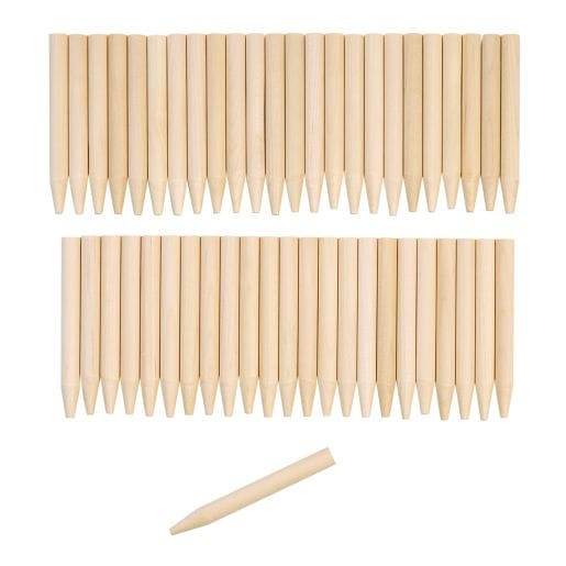 Scratch Designs Jumbo Wooden Art Sticks, Set of 48