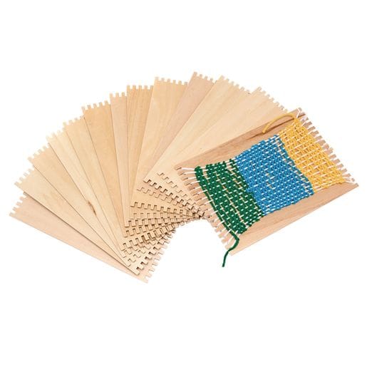 Beginner'S Wooden Loom, Set of 12