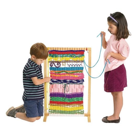 Standing Wooden Classroom Weaving Loom