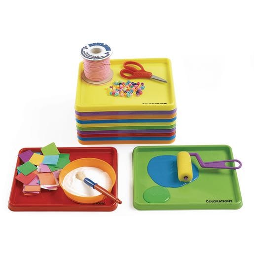 Mini Art Trays- Set of 12