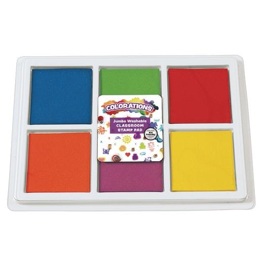 Jumbo Rainbow Classroom Stamp Pad