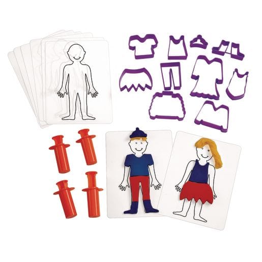 Dress-Me Play Set For Dough