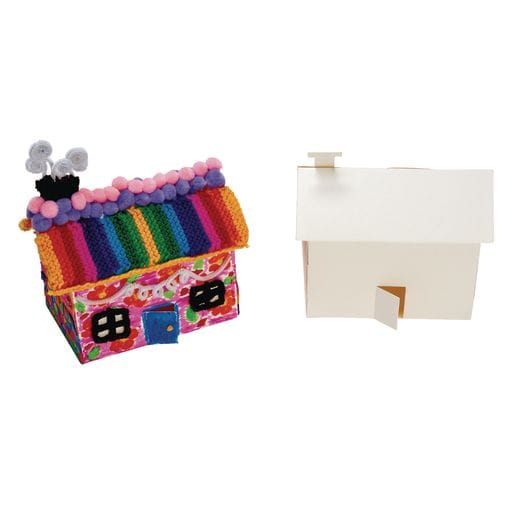 3D Paper Folding Houses, Set of 20