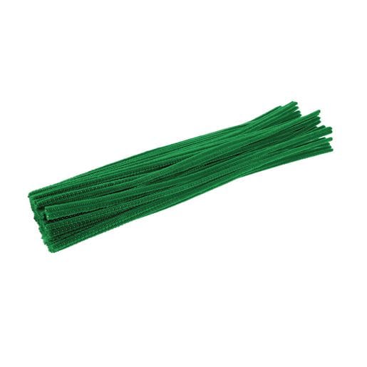 Pipe Cleaners Green - Set Of 100