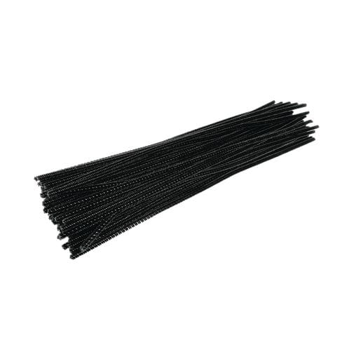 Pipe Cleaners Black - Set Of 100