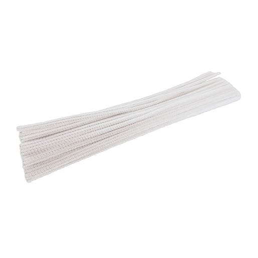 Pipe Cleaners White - Set Of 100