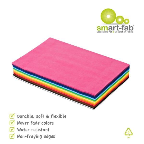 Smart-Fab Sheets 30.5 × 45.7 Cm, 270 Pieces. (12" × 18")