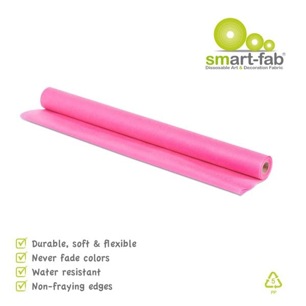 Smart-Fab Roll 0.61 × 5.5 M (24" × 18Ft.) Dark Pink