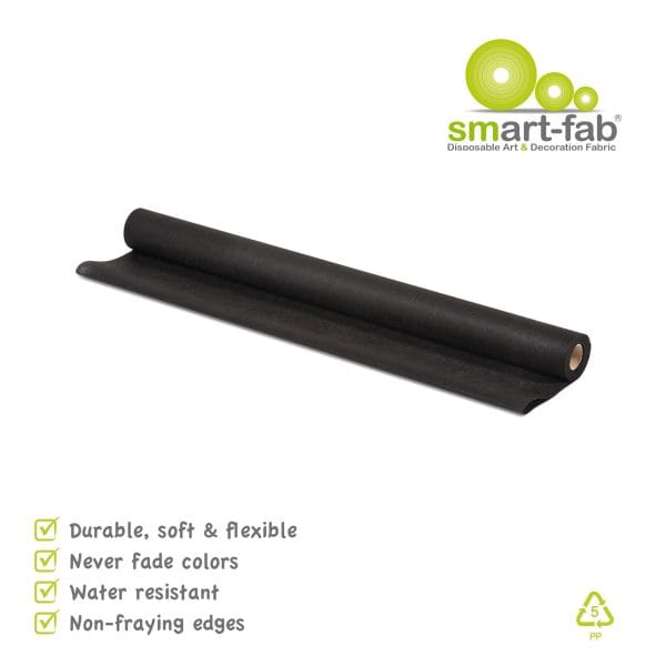 Smart-Fab Roll 0.61 × 5.5 M (24" × 18Ft.) Black