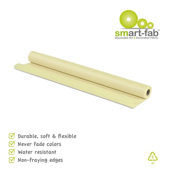 Smart-Fab Roll 0.61 × 5.5 M (24" × 18Ft.) Cream