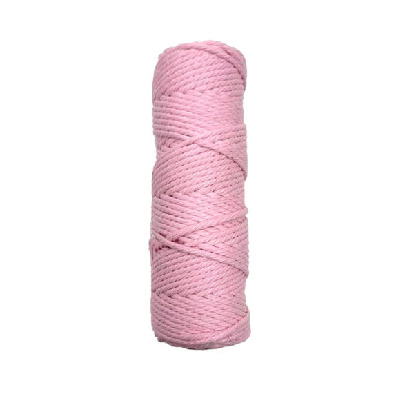 Macramé Yarn – 3 mm – 50 m – Pink