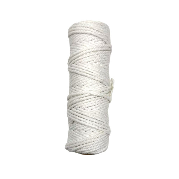 Macramé Yarn – 3 mm – 50 m – White
