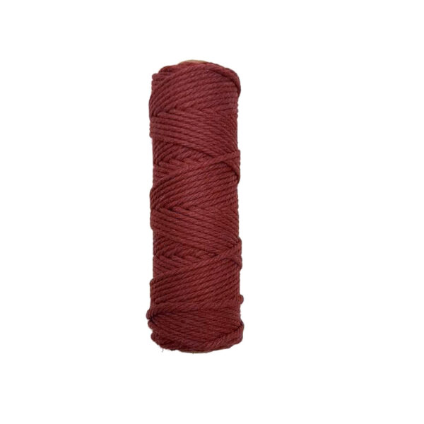 Macramé Yarn – 3 mm – 50 m – Red