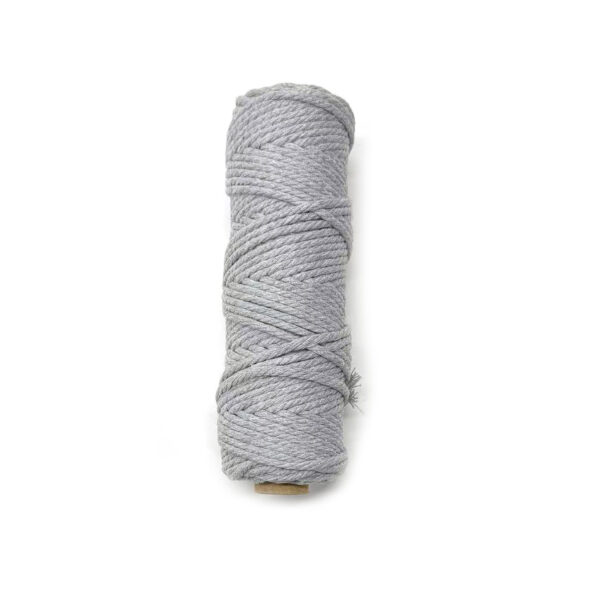 Macramé Yarn – 3 mm – 50 m – Grey